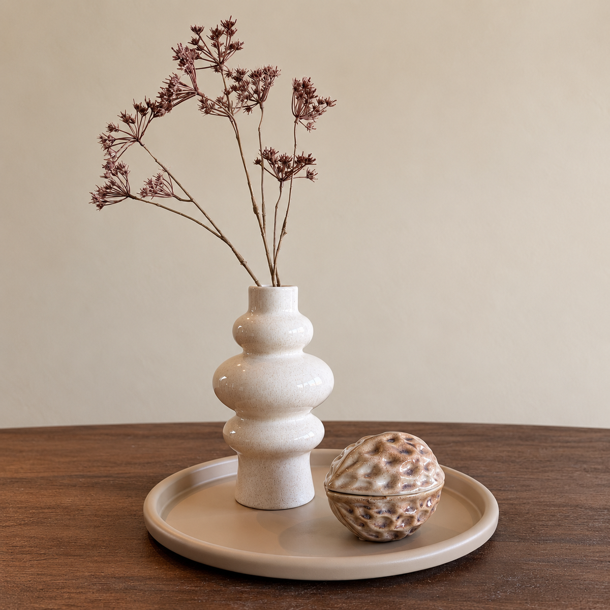 Opbergpotje Walnut
