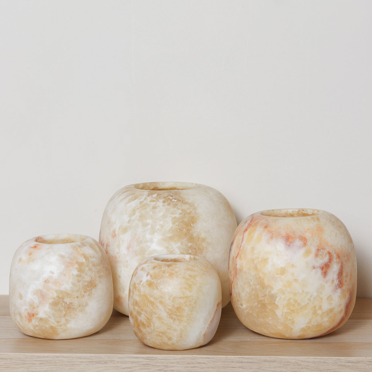 Alabaster sets | Bruin & Oranje