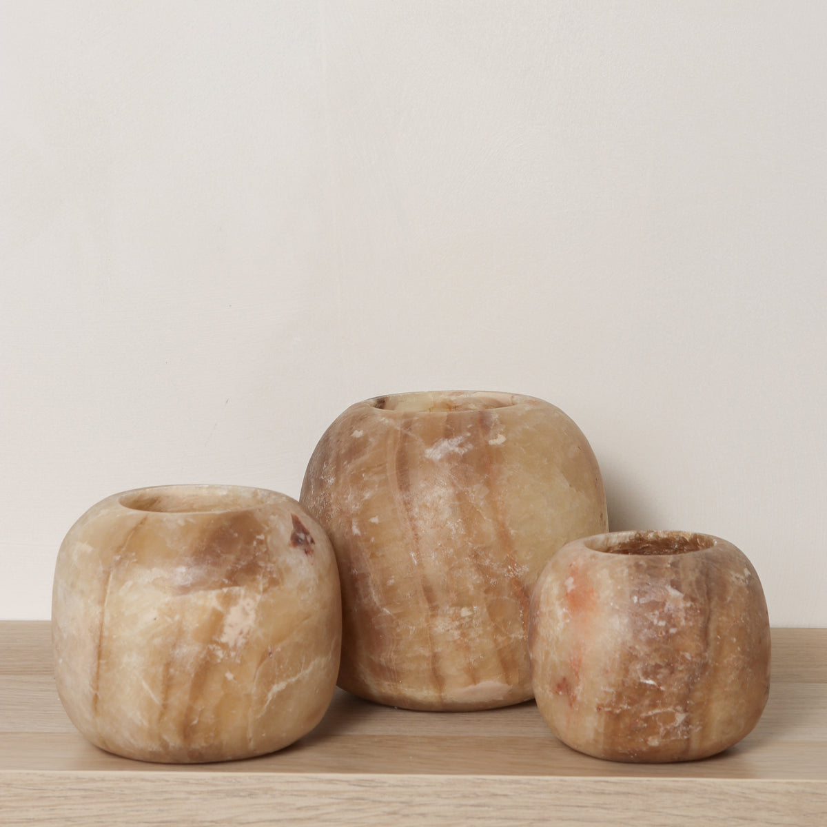 Alabaster sets | Bruin & Oranje