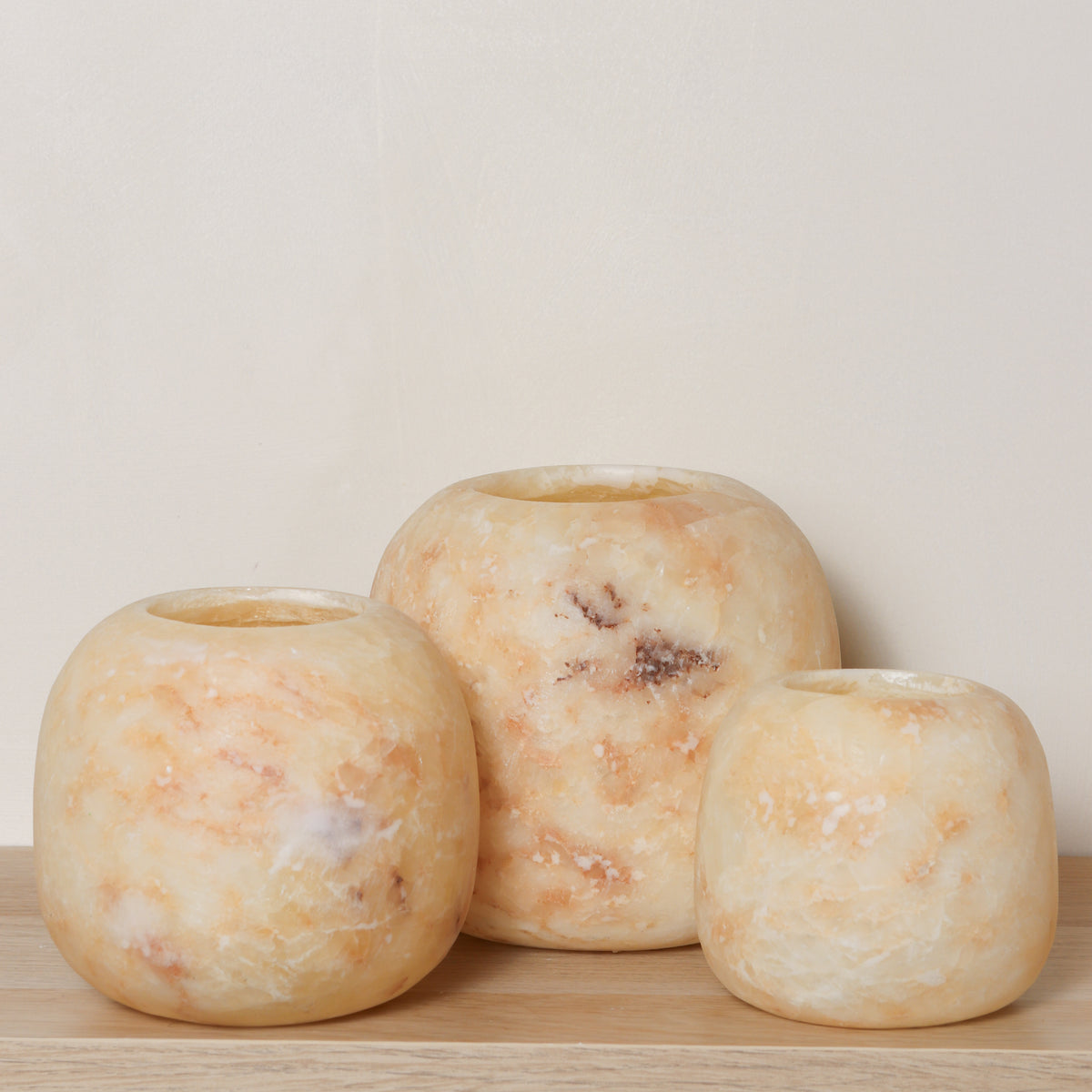 Alabaster sets | Bruin & Oranje