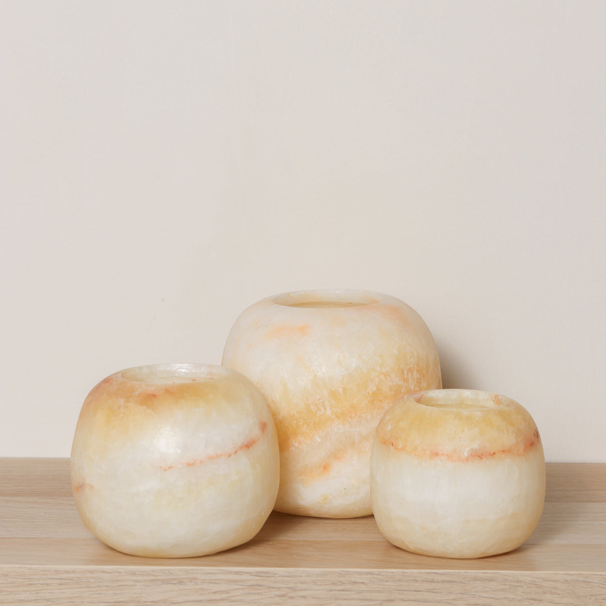 Alabaster sets | Bruin & Oranje