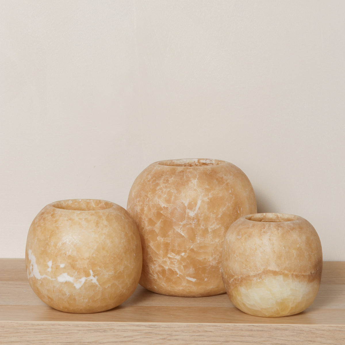 Alabaster sets | Bruin & Oranje