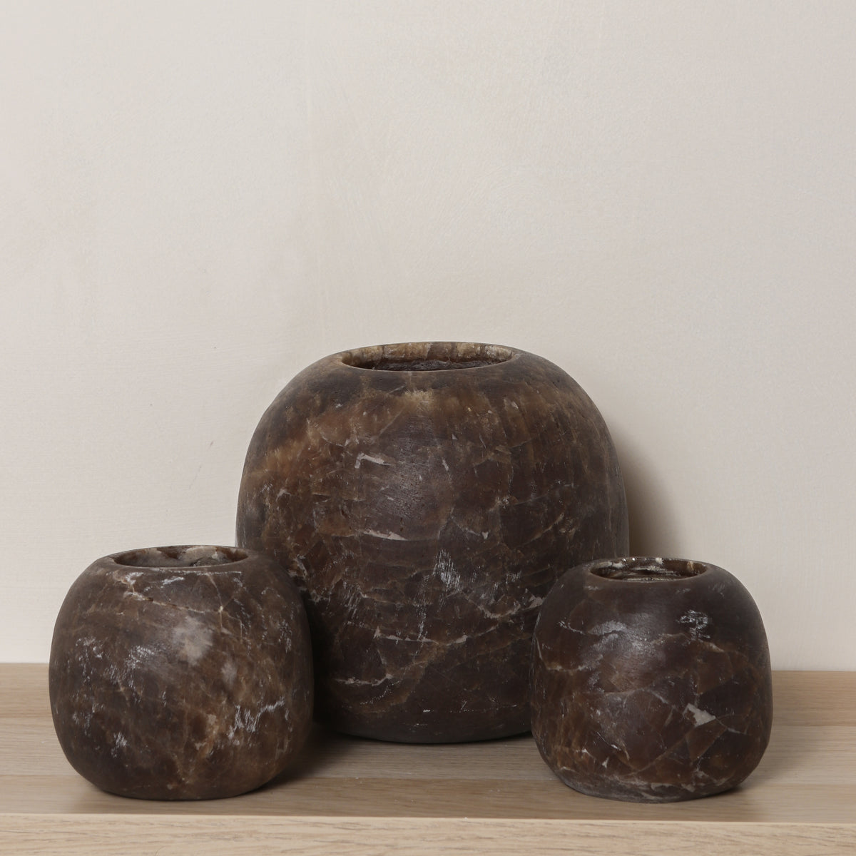 Alabaster sets | Bruin & Oranje