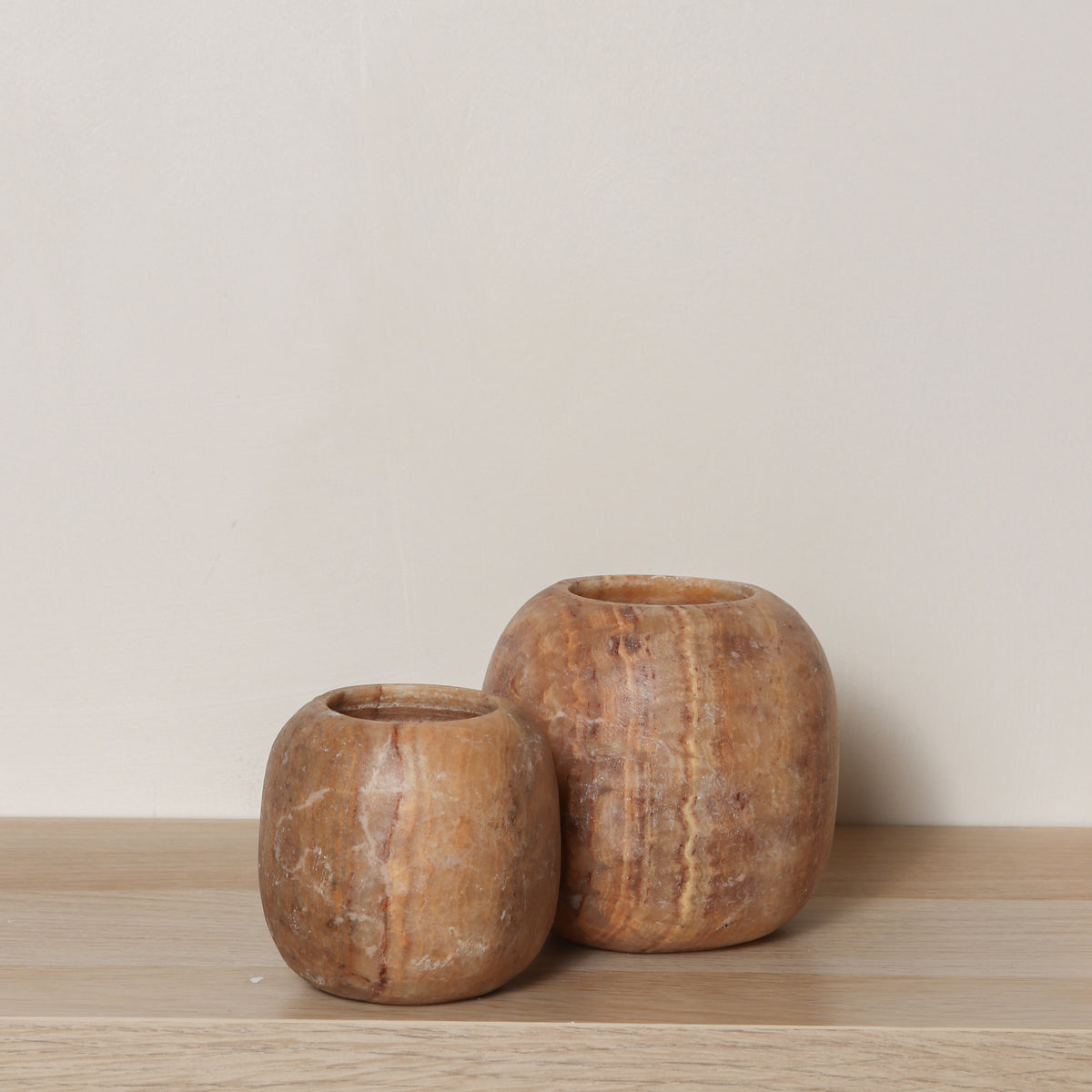 Alabaster sets | Bruin & Oranje
