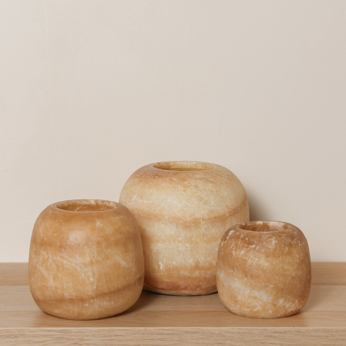Alabaster sets | Bruin & Oranje