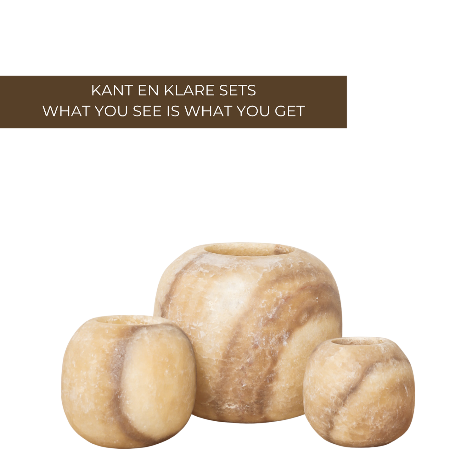 kant en klare alabaster sets