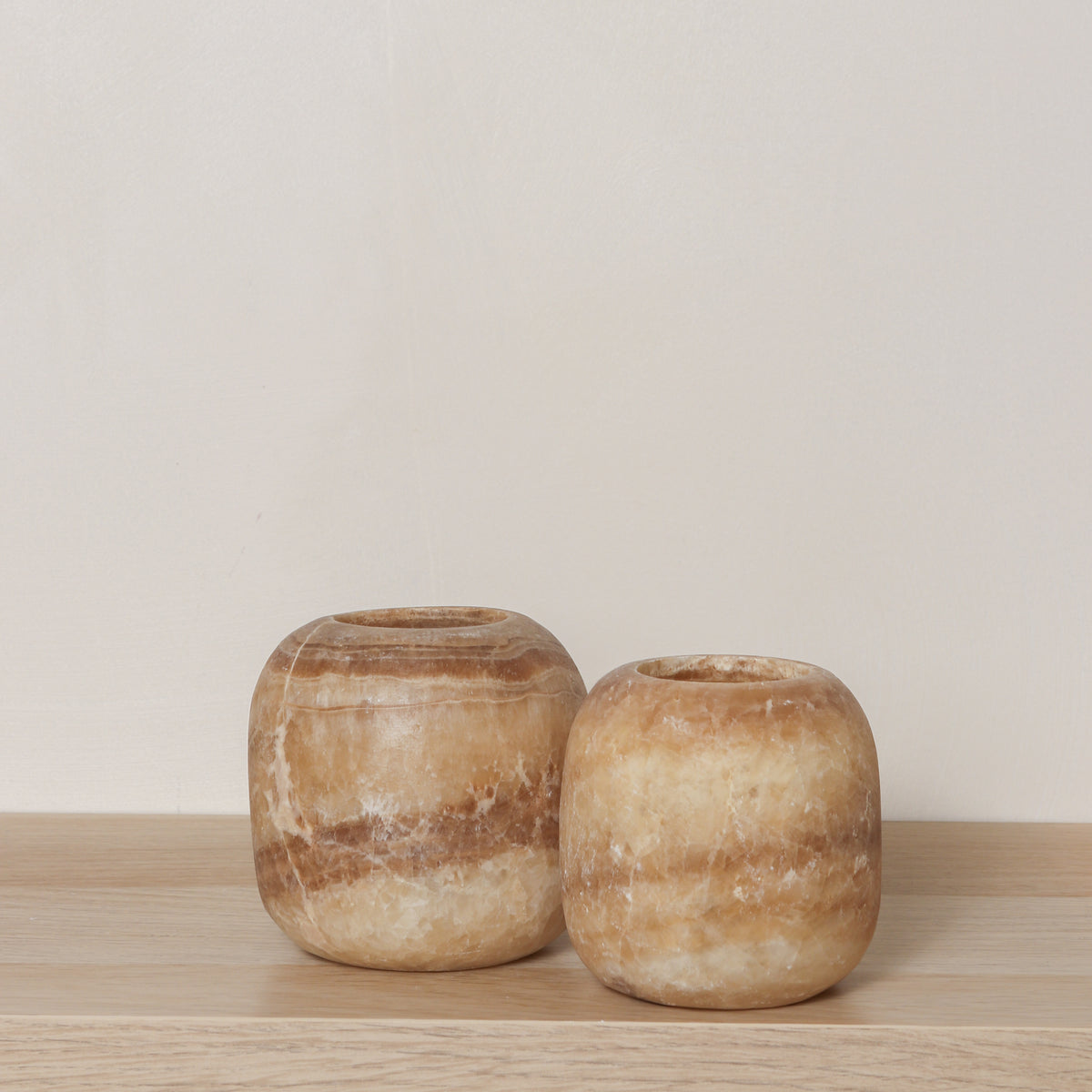 Alabaster sets | Bruin & Oranje