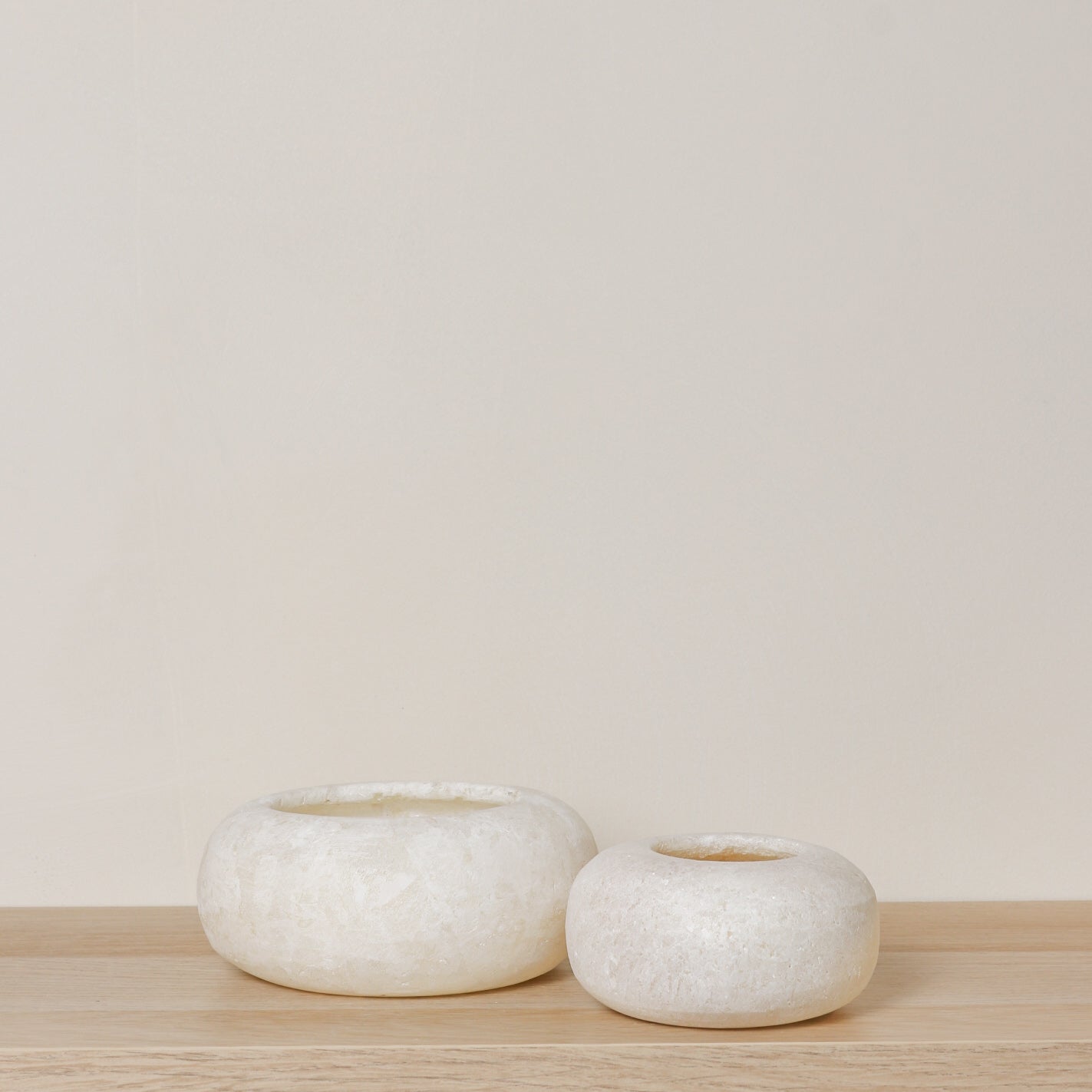 Kant en klare witte Alabaster sets