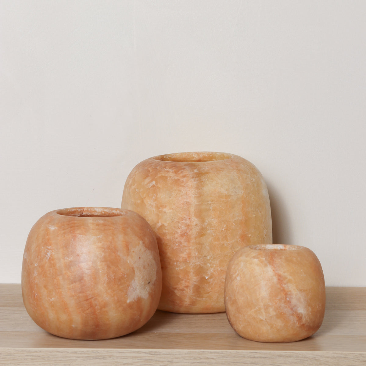 Alabaster sets | Bruin & Oranje