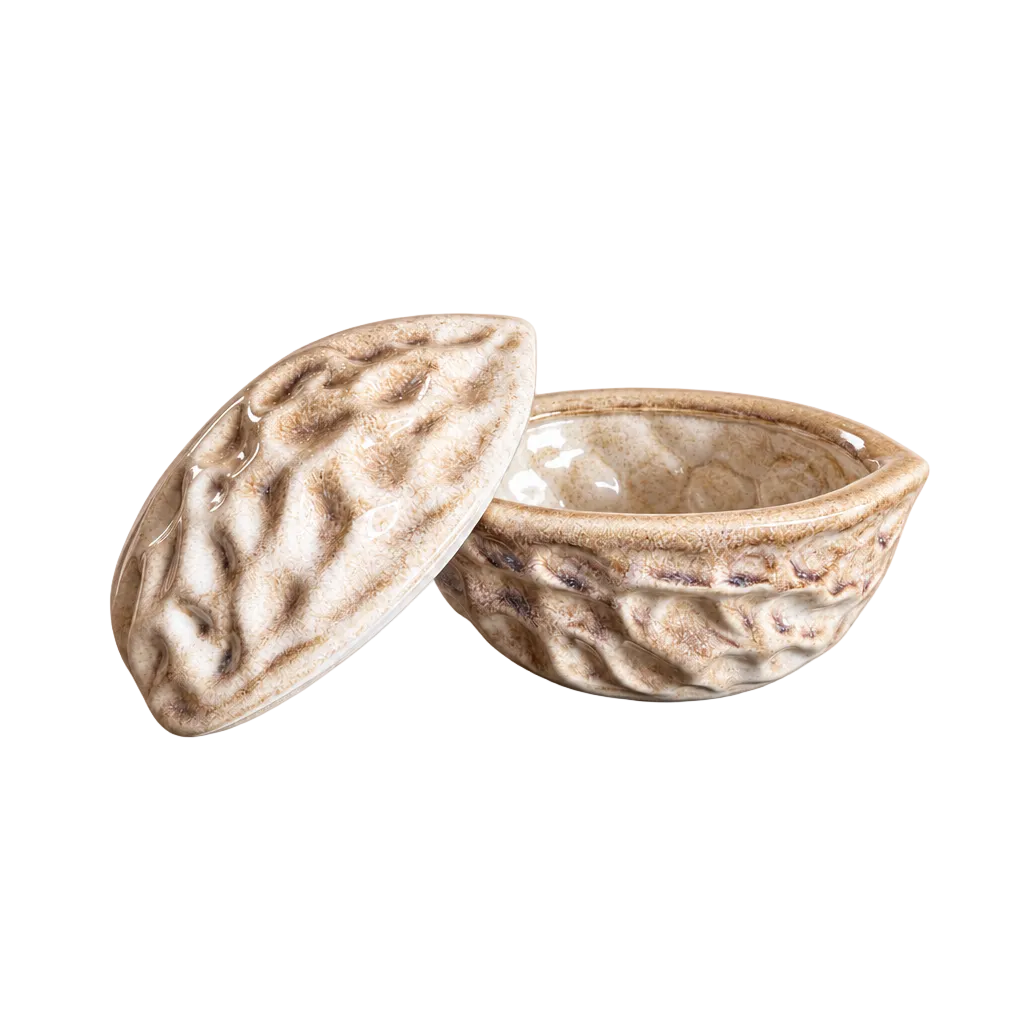Opbergpotje Walnut M