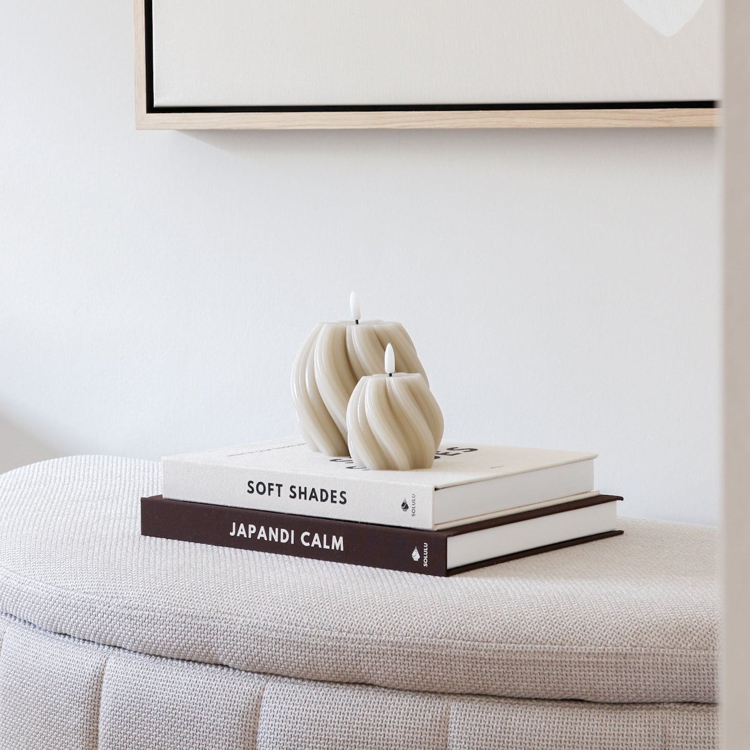 LED kaars wax twist Juno Junofires Solulu