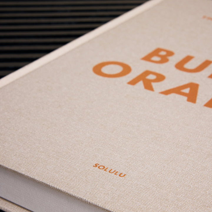 Burnt Orange opbergboek (L)