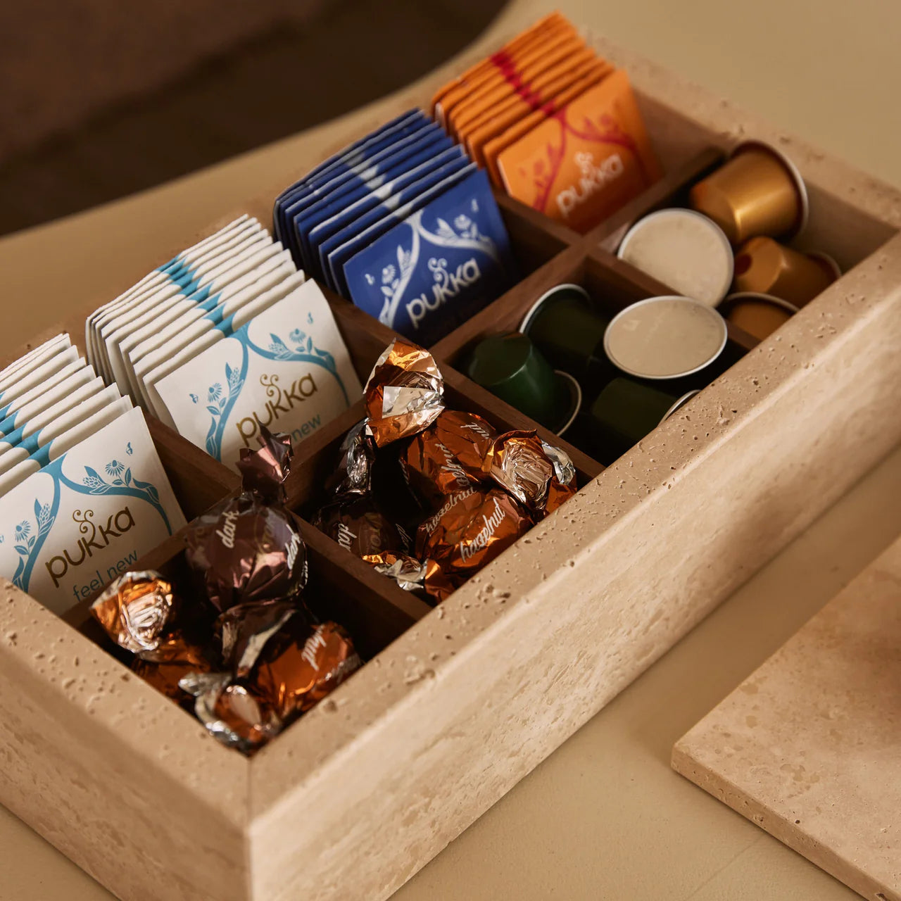 keukenorganizer luxe theedoos