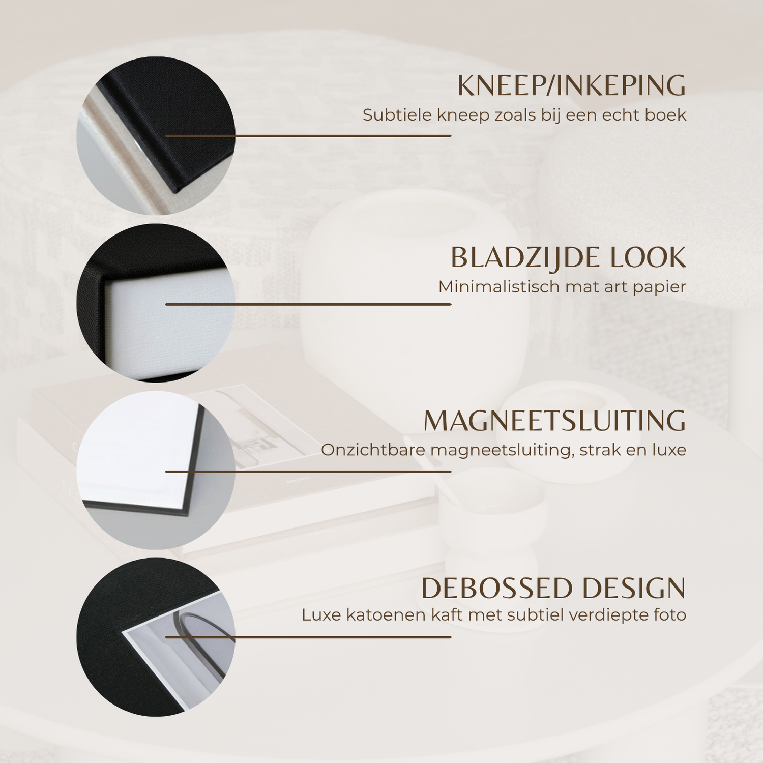 Monochrome Living Opbergboek (M)