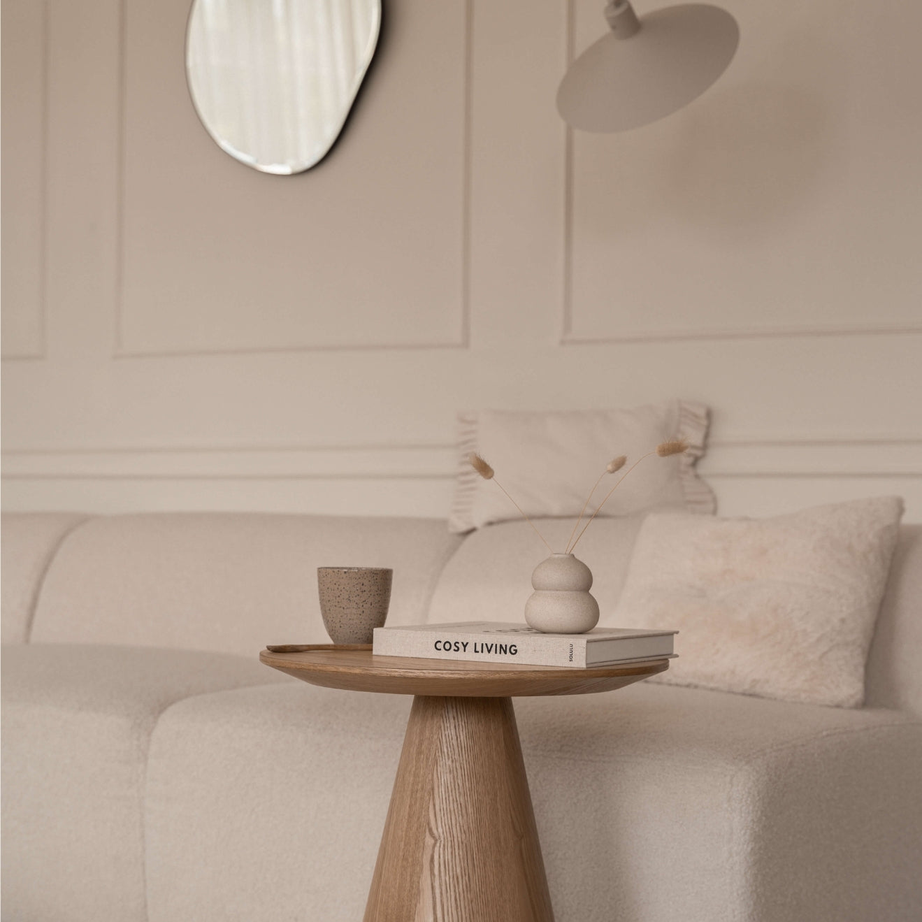 Solulu opbergboek Cosy Living beige