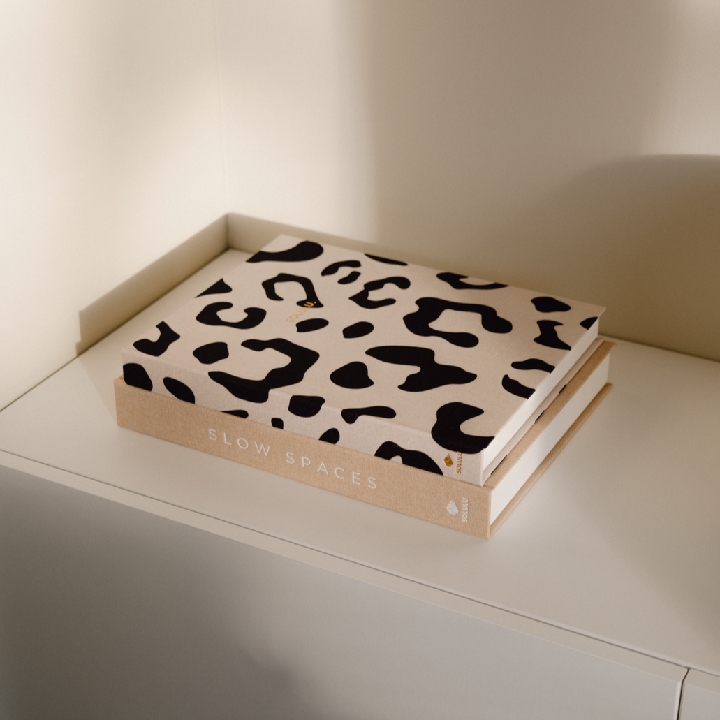 leopard panterprint panter opbergboek koffietafelboek