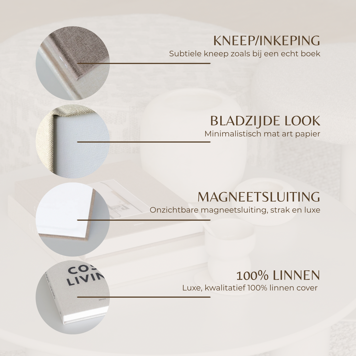 Cosy Living opbergboek (S)