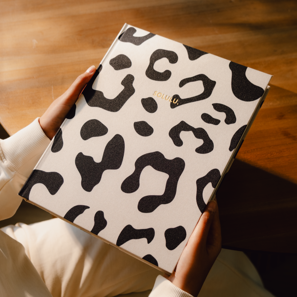 panter leopard panterprint opbergboek koffietafelboek solulu