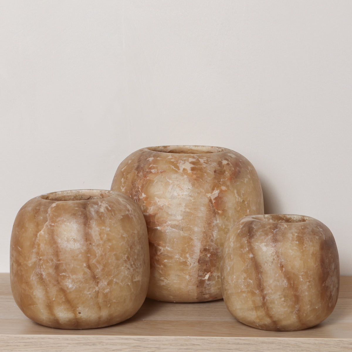 Alabaster sets | Bruin & Oranje