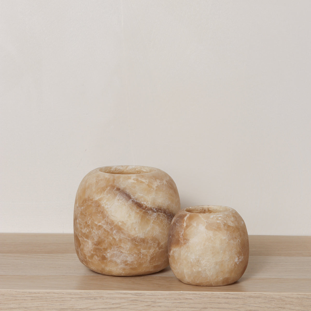 Alabaster sets | Bruin & Oranje