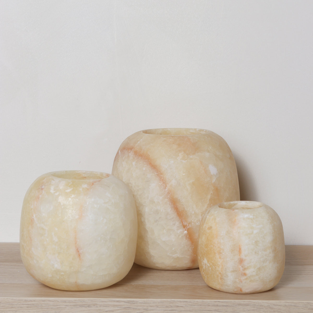 Alabaster sets | Bruin & Oranje