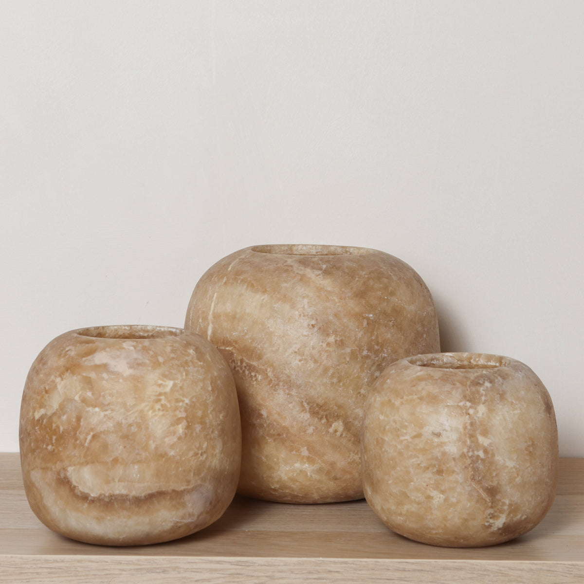 Alabaster sets | Bruin & Oranje