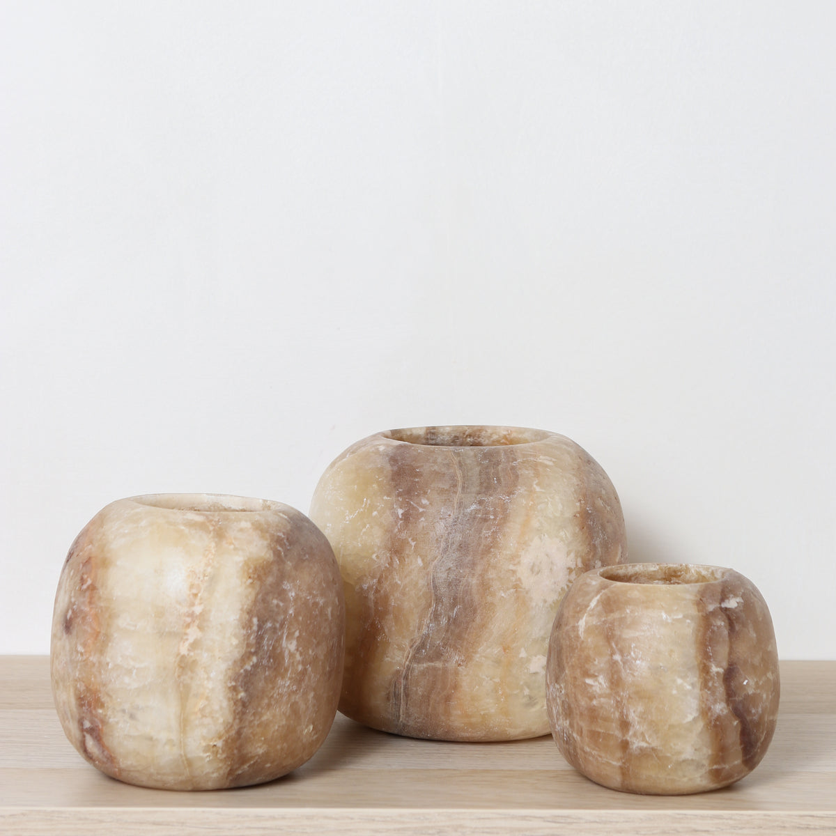 Kant en klare Alabaster sets | Round