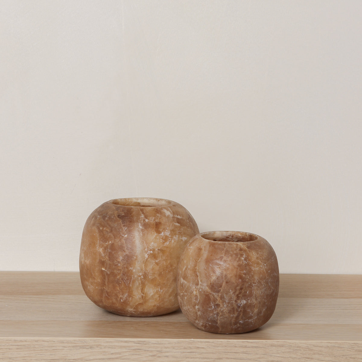 Alabaster sets | Bruin & Oranje