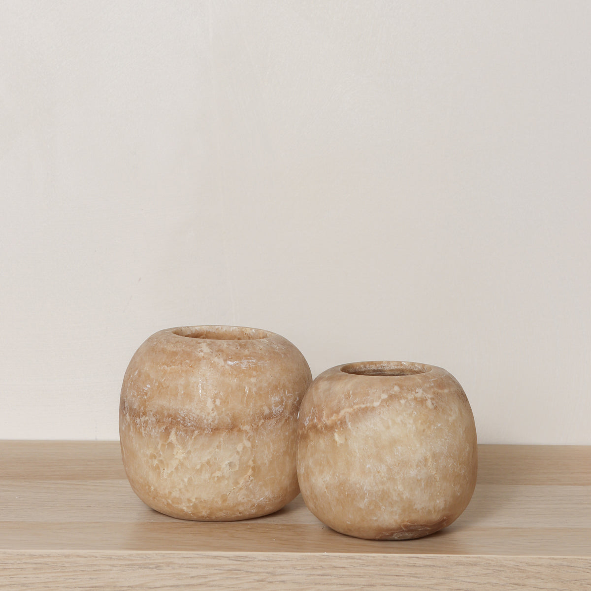 Alabaster sets | Bruin & Oranje