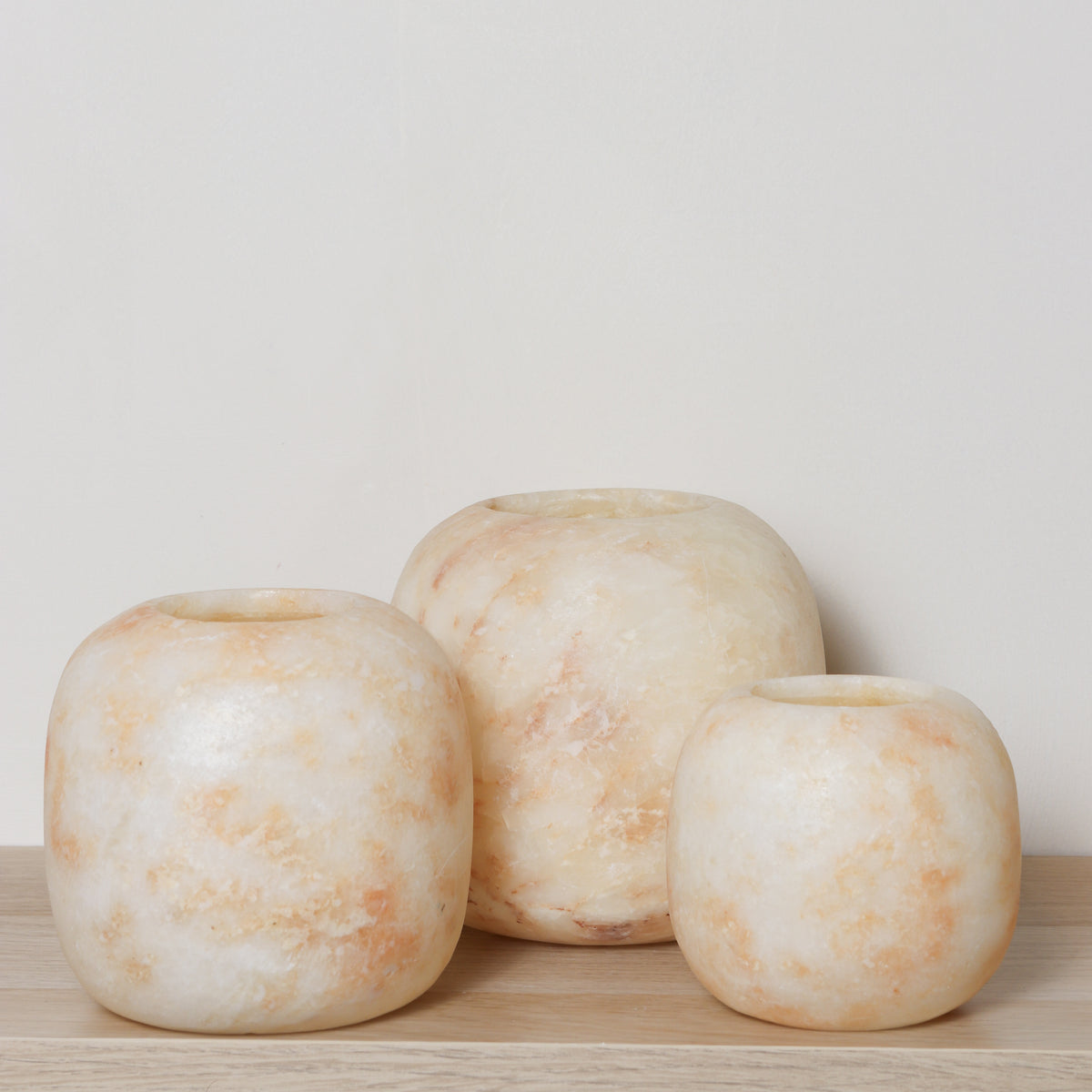Alabaster sets | Bruin & Oranje