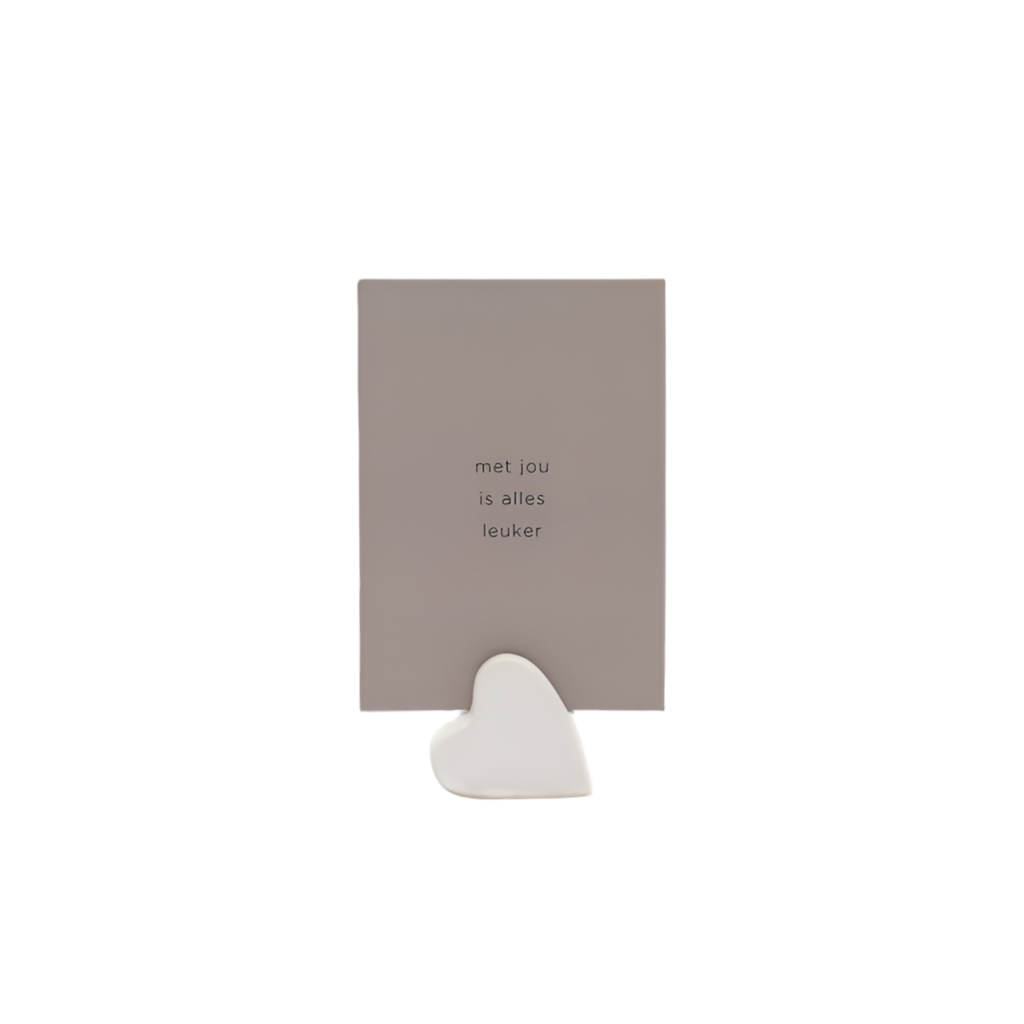 Heart kaarthouder met kaart