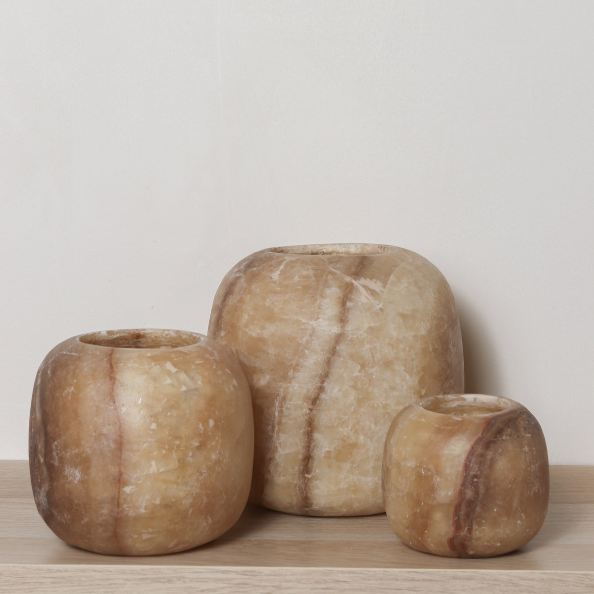 Alabaster sets | Bruin & Oranje