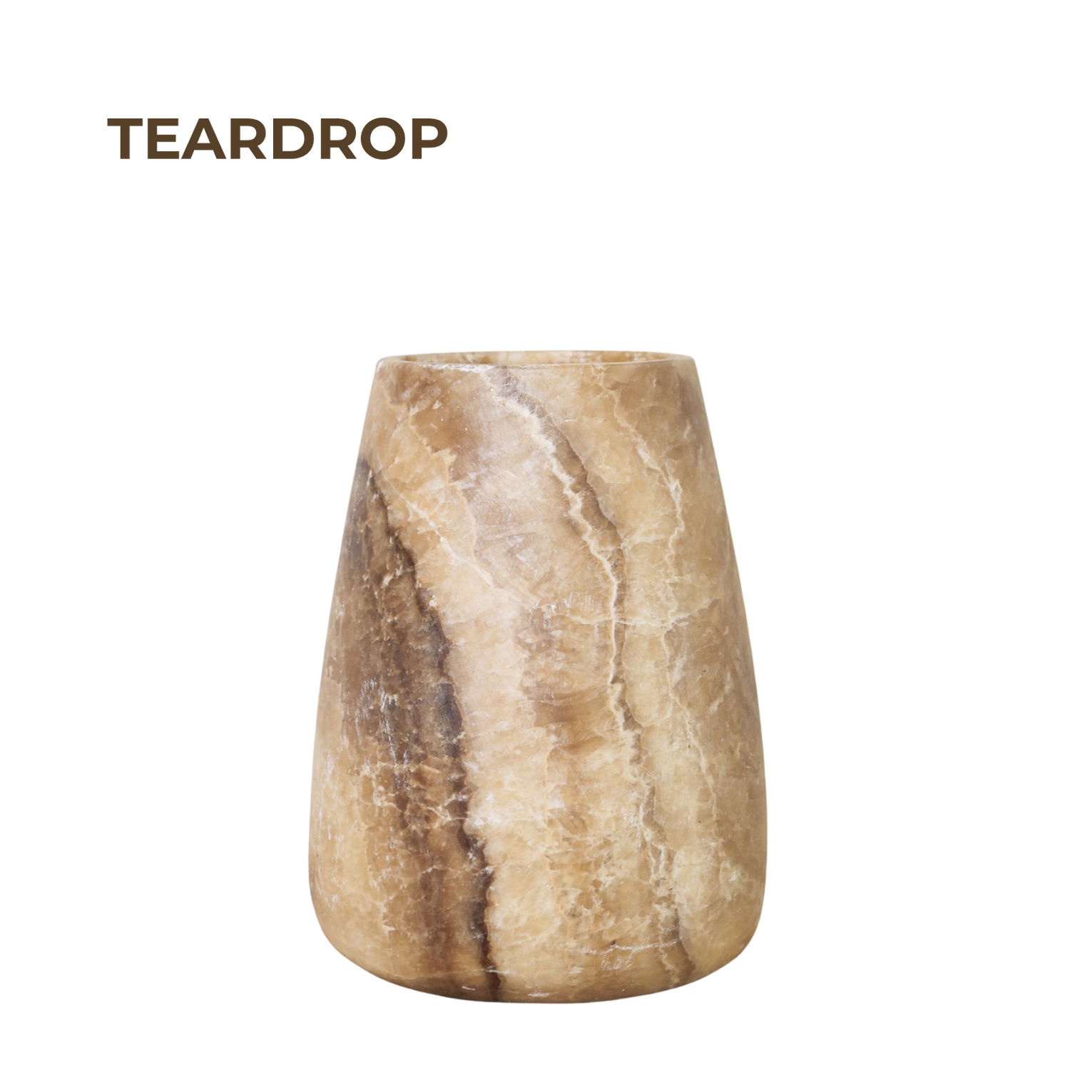Alabaster Teardrop