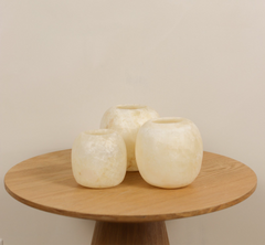 Alabaster set butter off white beige wit