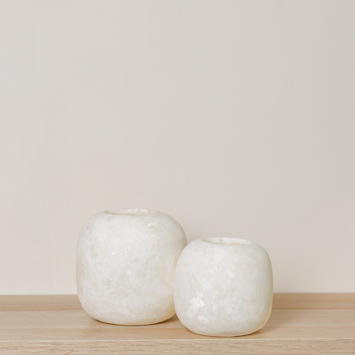 Kant en klare witte Alabaster sets