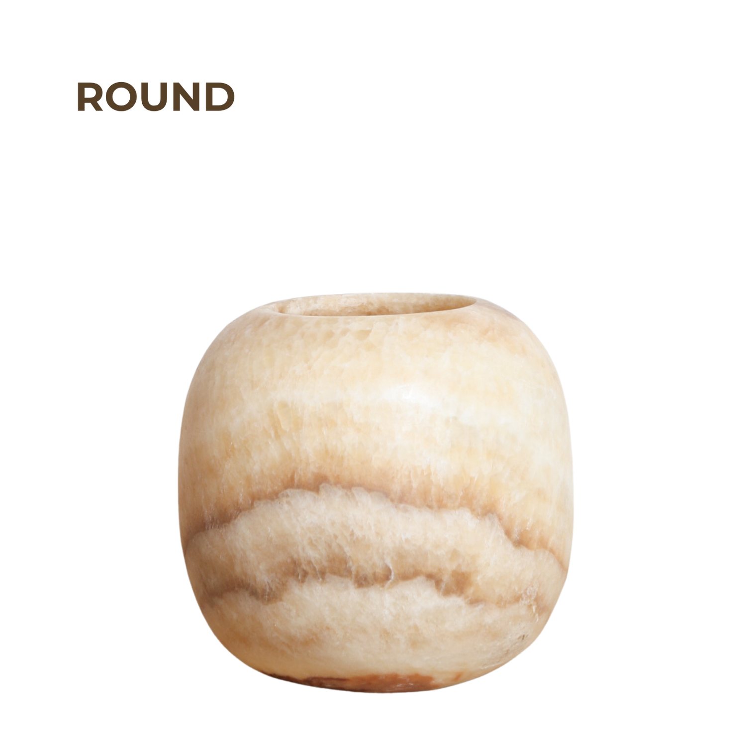 Alabaster Round