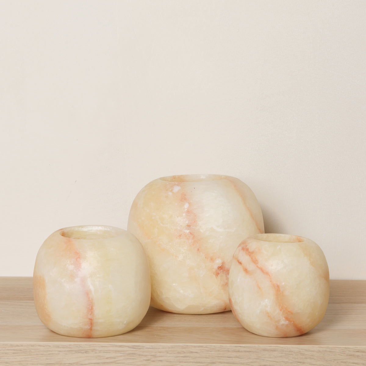 Alabaster sets | Bruin & Oranje