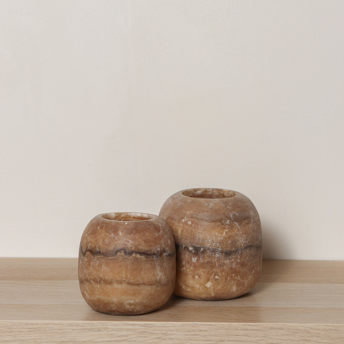 Alabaster sets | Bruin & Oranje