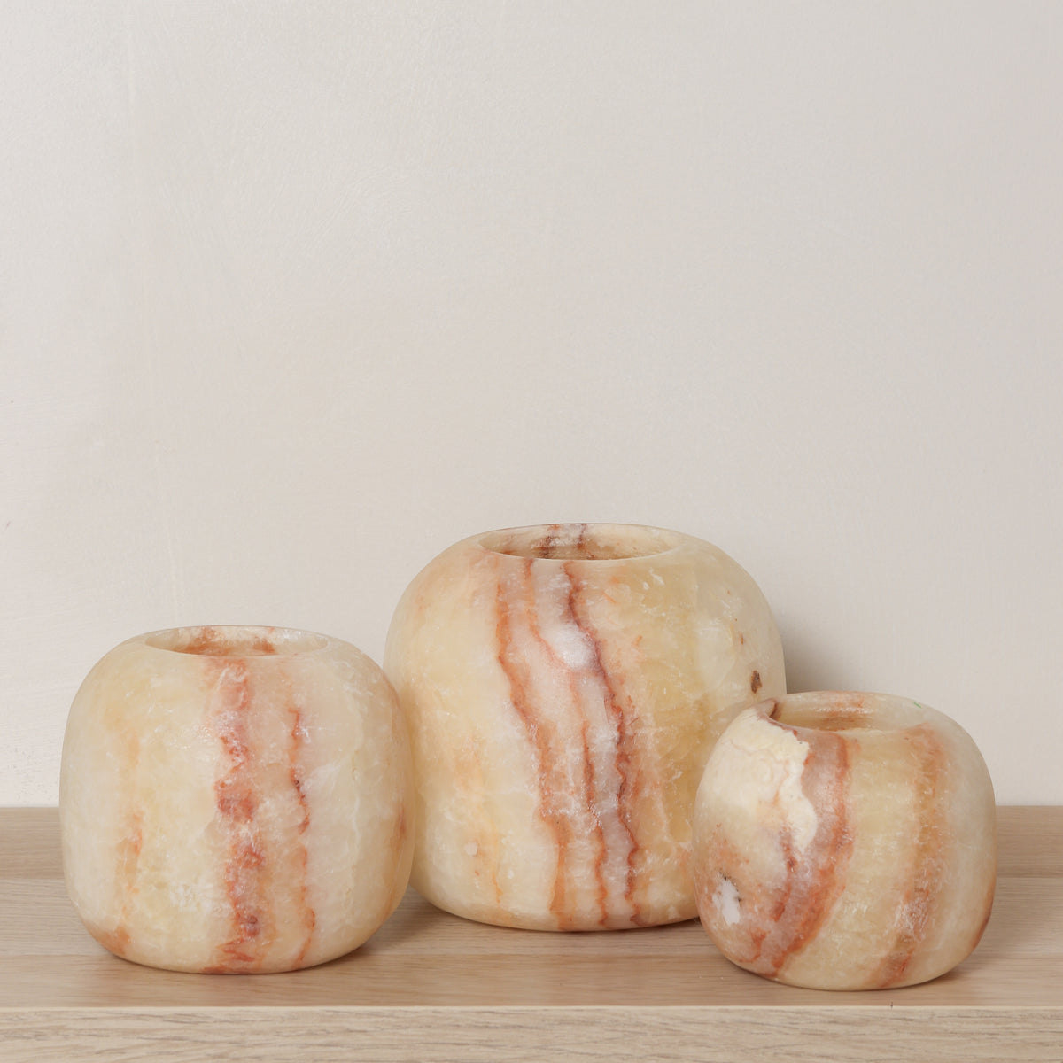 Alabaster sets | Bruin & Oranje