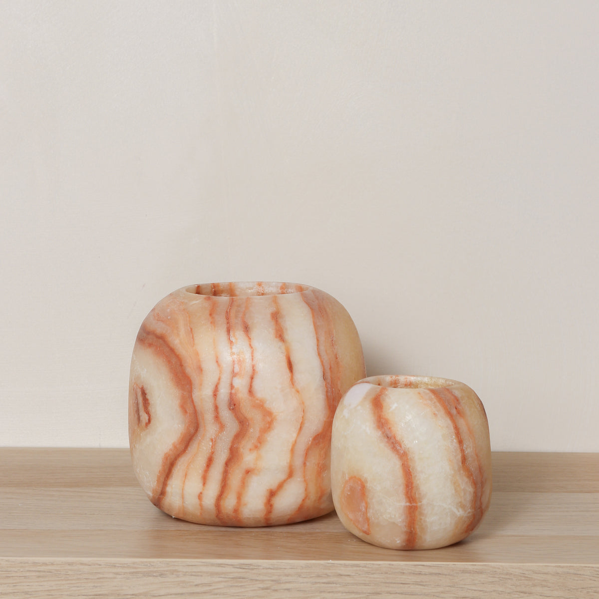 Alabaster sets | Bruin & Oranje