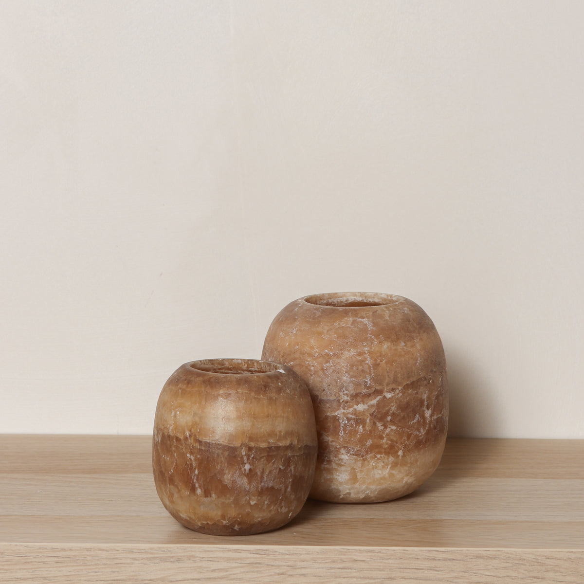 Alabaster sets | Bruin & Oranje