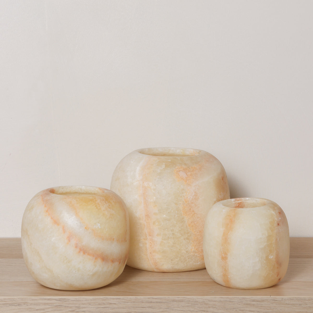 Alabaster sets | Bruin & Oranje