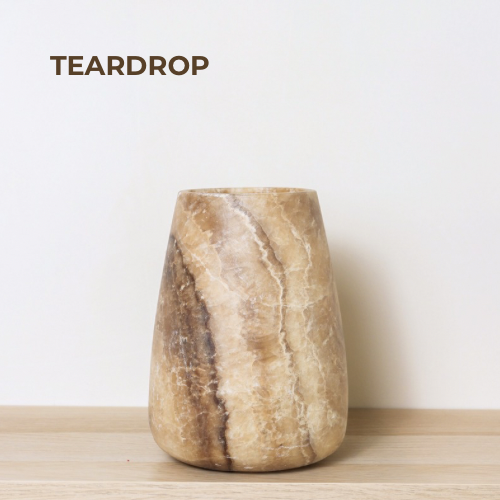 Alabaster Teardrop