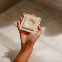 Ravioli keramieken lepelhouder 