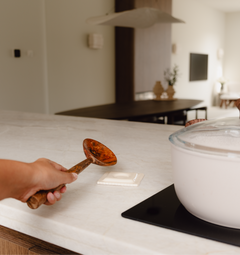 Ravioli keramieken lepelhouder kookliefhebber cadeau