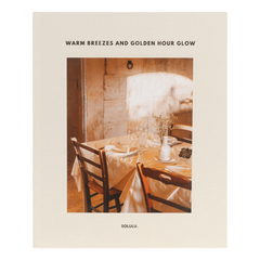 Solulu opbergboek | koffietafelboek met opbergruimte | beige golden hour