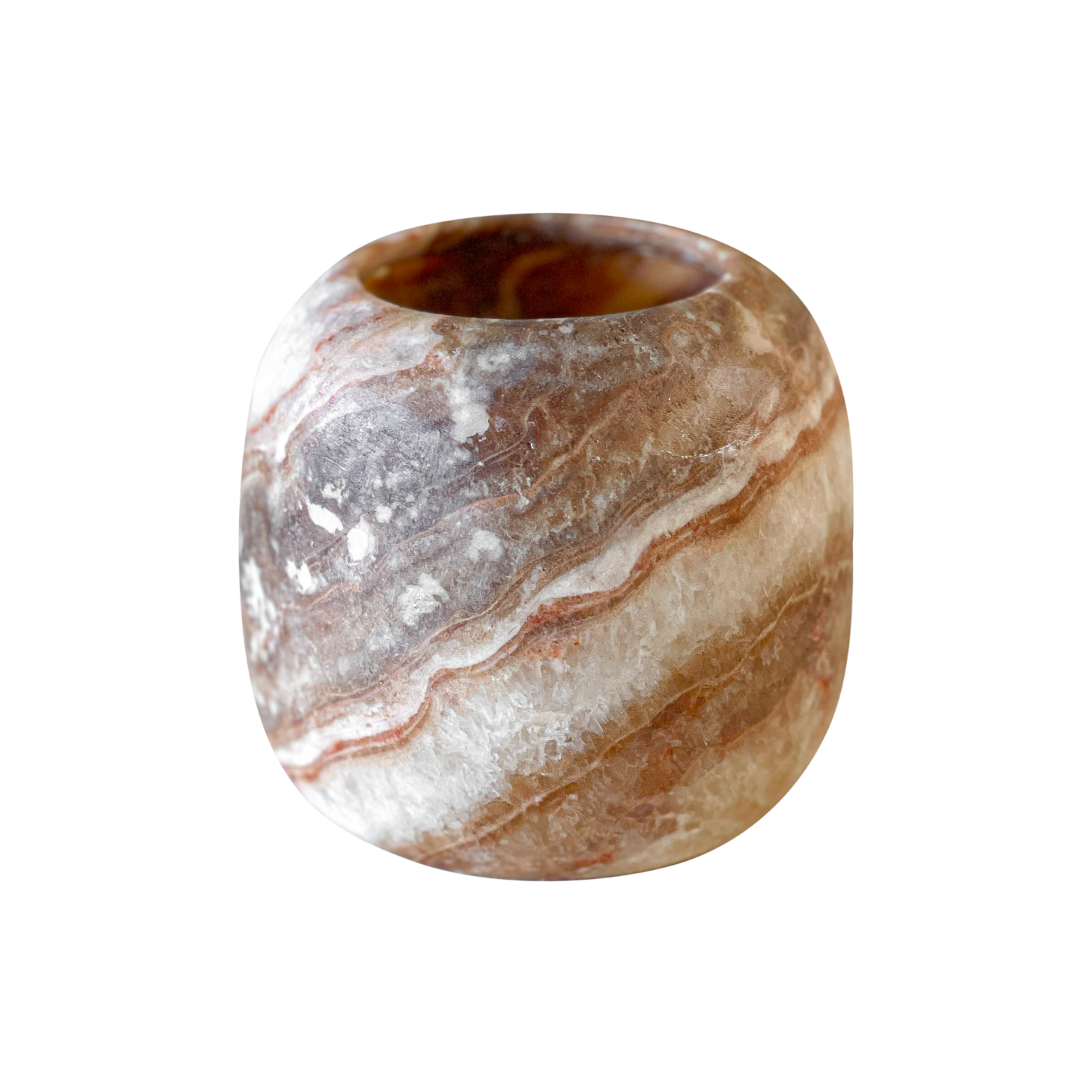 Alabaster waxinelichthouder | los